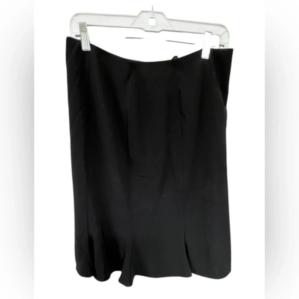 Talbots Classic Black A-Line Skirt